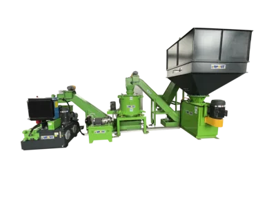 Horizontal Metal Chips Briquetting Solutions