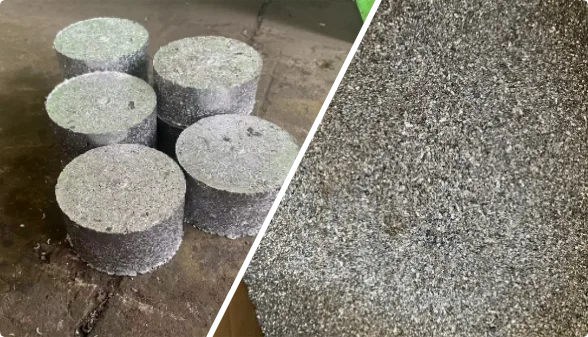 Aluminum chips