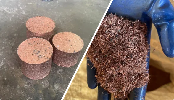 Copper chips