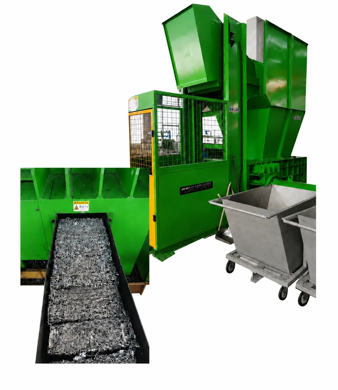 AUPWIT Metal Baling System Runs Smoothly for 5 Years at Wuxi Factory